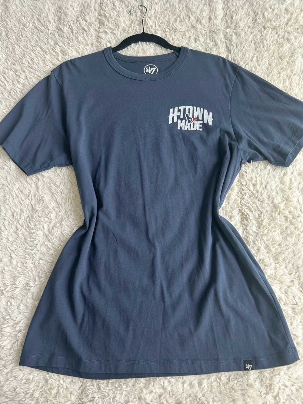 47 HTOWN MADE Navy Graphic Short-Sleeve Crew Tee